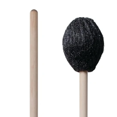 Imagen de Vic FIrth Maza de Marimba serie Corpsmaster® M183 Hilo Núcleo sintético Duro color negra