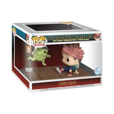 Imagen de Funko Pop Yuji Itadori with Cursed Doll Exclusive 1541, FU74510
