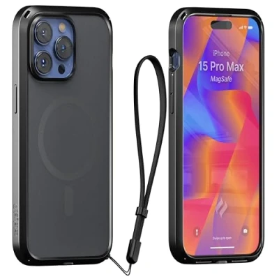 Imagen de Catalyst Influence Case with MagSafe iPhone 15 Pro Stealth Black