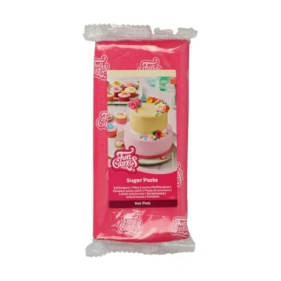 Imagen de FunCakes Pasta de Azúcar Rosa Intenso 1 kg