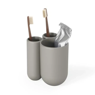 Imagen de Umbra Touch Portacepillos de dientes, Gris