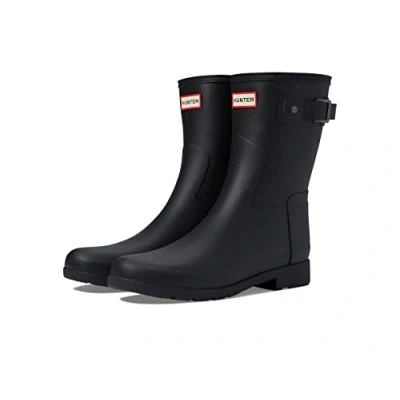 Imagen de Hunter Original Womens Refined Short BOOT Vegan Botines, Mujer, Talla: 43, Black Zapatos