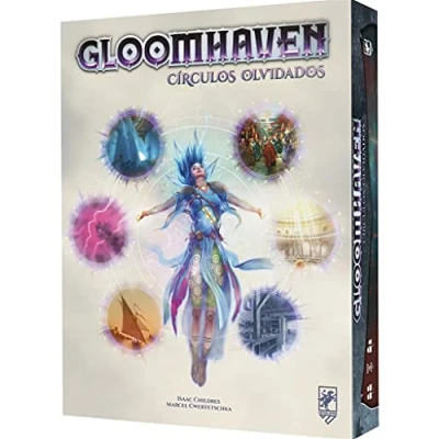 Imagen de Cephalofair Games Gloomhaven Círculos olvidados Expansión Juego De Mesa Cooperativo Aventuras a Partir 14 Años 1 4 Jugadores 30 Minutos por Partida Español