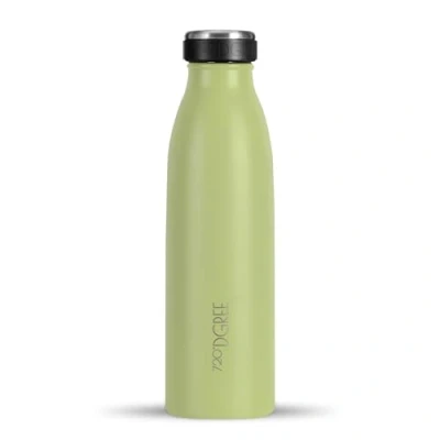 Imagen de 720DGREE Botella Agua Acero Inoxidable “milkyBottle“ 500ml Sin BPA Free, Antigoteo y Prueba de Fugas Frasco térmico, Cantimplora Aislada Bebida con Gas, Deporte, Escuela, Gimnasio, Exteriore