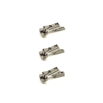 Imagen de Paquete de 4 unidades. Bisagra 180 cuello 0 9 18 Piquetas H 2 para puertas muebles gama universal (cuello 18, H0)