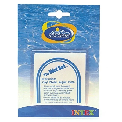 Imagen de INTEX Adhesivo de Vinilo Plástico Hinchable Parche Reparación Pack 6