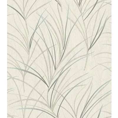 Imagen de Rasch Papel pintado no tejido (Botanical) blanco 10,05 m x 0,53 #Rocknrolle 536027