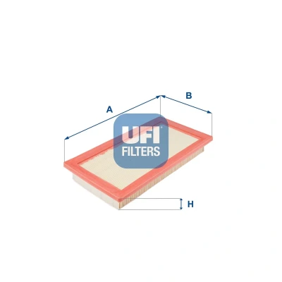 Imagen de UFI 30.960.00 Filtro de aire 36,5 157,5 298 Cartucho filtrante FIAT: Punto I Hatchback, Uno Hatchback