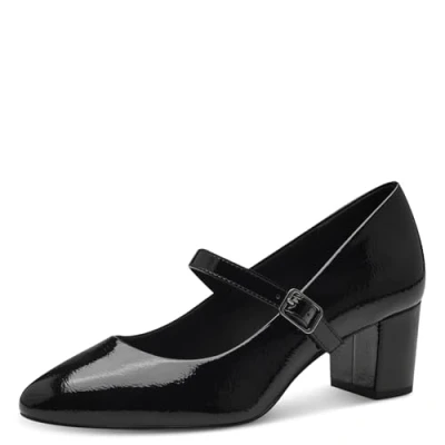 Imagen de MARCO TOZZI Zapatos de Mujer con Correa 2 22452 43, Bomba, Patente Negra, 40 EU
