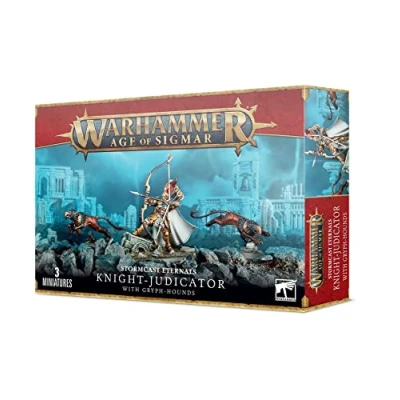 Imagen de Games Workshop Edad de Sigmar: Stormcast Caballero Judicador con Gryph Hounds