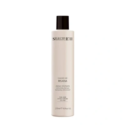 Imagen de Selective Profesisonal Risana Shampoo 275ml champú reestructurante para cabello dañado
