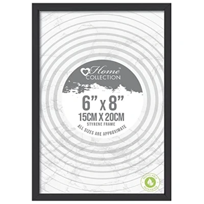 Imagen de Design Group Black Nouveau Marco de fotos (15,2 x 20,3 cm), diseño estireno