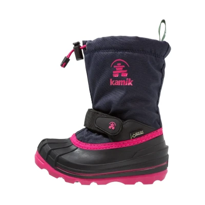 Imagen de Kamik Waterbug Botas para la nieve niños, Talla: 35, Dark blue Fibra sintética/tela
