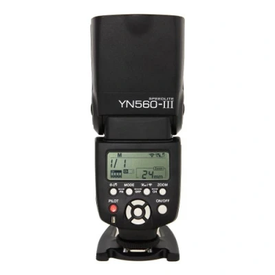 Imagen de Yongnuo YN560 Mark III Flash con Receptor Integrado, Negro