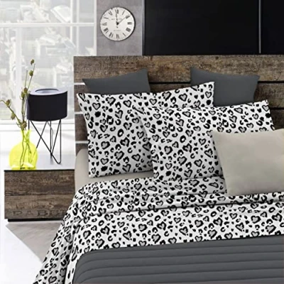Imagen de Italian Bed Linen, Juego de Funda nórdica “Fashion, Microfibra, Ingrid, Individual