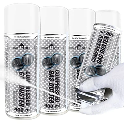 Imagen de AABCOOLING Home&amp;Office Frío Spray Compressed Gas Duster 4x 400ml Cold Spray, Enfriado Directo Hasta 50C, para Congelar, Coche y moto, Cuidado del motor