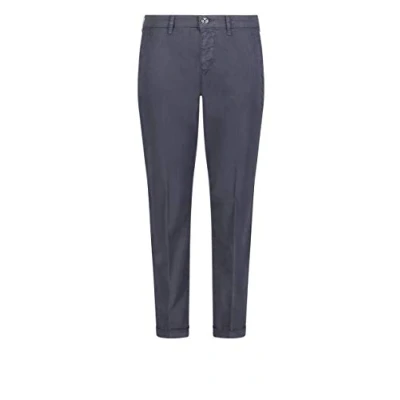 Imagen de MAC Jeans Chino Turn up Vaqueros Straight, Azul (Dark Blue PPT 198r), 36W para Mujer