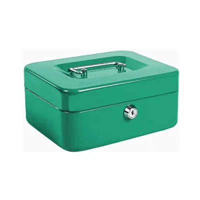 Imagen de Kippen 10333v1 cassetta portavalori verde, dimensioni: 150x120x80 mm