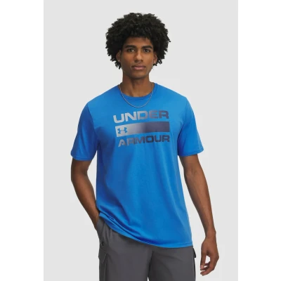 Imagen de Under Armour TEAM Issue Wordmark Camiseta deportiva, Hombre, Talla: Large, Blue atlantis