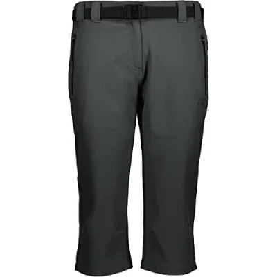 Imagen de CMP Pantalón capri stretch mujer, Antracite, S