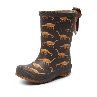 Imagen de Bisgaard Basic Rubber, Botas de lluvia Unisex niños, Beige (Camel Dinos), 22 EU Ancho