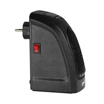 Imagen de THINIA HOME Mini Calefactor de Enchufe a Pared 400W Negro
