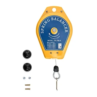 Imagen de QWORK® Spring Balancer, soporte retráctil primavera Balancer herramienta para línea de montaje retráctil, 1.5 3 kg