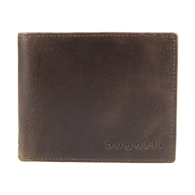 Imagen de Bugatti Volo Cartera Hombre Piel 10 CC con Monedero Marrón