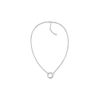 Imagen de Tommy Hilfiger Circles Collar silvercoloured, Mujer, Talla: One Size, Silver coloured