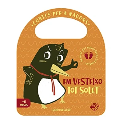 Imagen de Contes per a nadons Em vesteixo tot solet: un conte bebès aprendre vestir se mateix, interactiu, amb una solapa i nansa: 7 (Pas pas, aprendràs et divertiràs)