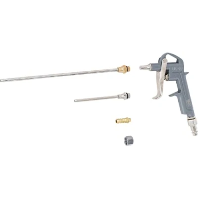 Imagen de BGS 3215 Pistola sopladora aluminio fundido bajo presión con 3 boquillas