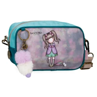 Imagen de Gorjuss A Whispered Key Bandolera Multicolor 19,5x11,5x7,5 cms Nailon