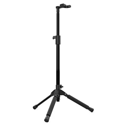 Imagen de Audibax SG 06 Pro Soporte Universal para Guitarras y Bajos de Suelo Eléctricas, Acústicas Eléctricos Estructura Robusta Estable Ajustable en Altura Plegable