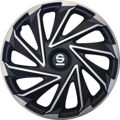 Imagen de SPARCO Verese SPC1680SVBK Tapacubos 16in plata, negro