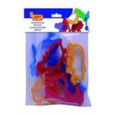 Imagen de Jovi Bolsa, 6 moldes, animales de jungla (7J) , color/modelo surtido