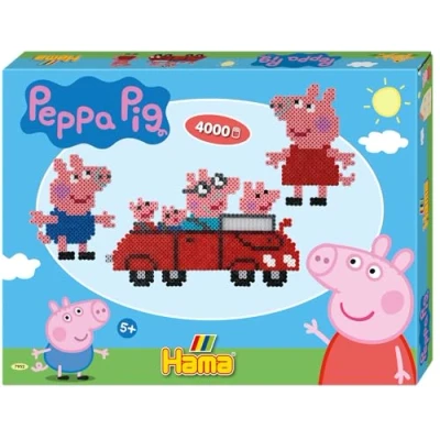 Imagen de HAMA BEADS Caja de regalo Midi 7952 Peppa Pig