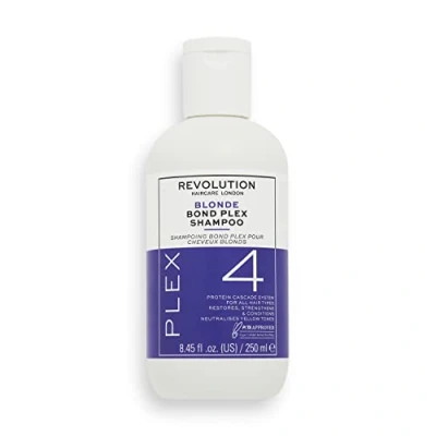 Imagen de Revolution Haircare London, Blonde Plex 4 Bond Restore Shampoo, 250ml