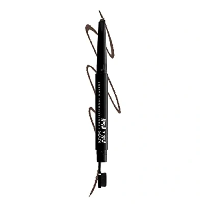 Imagen de NYX Professional Makeup Fill &amp; Fluff Lápiz de cejas Morena 15 g