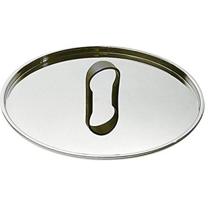 Imagen de Alessi 90200/28 L la cintura di Orione tapa en 18/10 acero inoxidable, pulido efecto espejo. Ø 28 cm