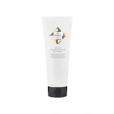 Imagen de Mascarilla pelo reparadora profunda Hadat Hydro Deep Repair Hair Treatment, 250 ml: restaura, hidrata y protege el cabello dañado con aceite de macadamia colágeno hidrolizado