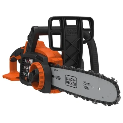 Imagen de BLACK+DECKER GKC1825LB XJ Motosierra sin cable 18V, Longitud de la barra 25 cm, Depósito 55 ml, Lubricación semiautomática, Tensor cadena herramientas, No incluye cargador ni batería