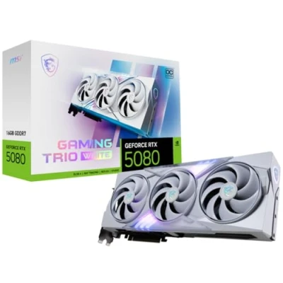 Imagen de MSI GeForce RTX 5080 16G GAMING TRIO OC WHITE
