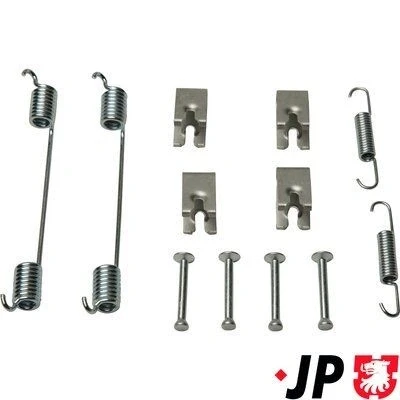 Imagen de JP GROUP 1264003410 Juego de accesorios, zapatas freno FIAT: Grande Punto Hatchback, SEAT: IBIZA 5, OPEL: Corsa E D Hatchback