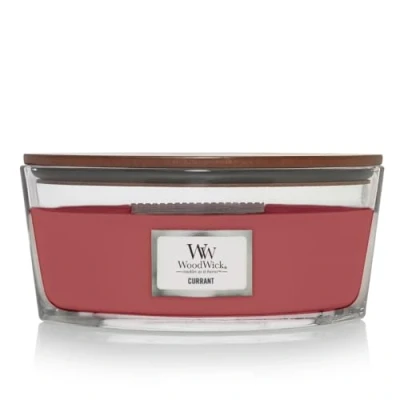 Imagen de Woodwick Ellipse Vela Aromática, Rosa (Currant), 453g