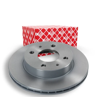 Imagen de FEBI BILSTEIN 12137 Disco de freno Eje delantero 232 18 4 100 ventilación interna revestido NISSAN: ALMERA 1, 1 Hatchback