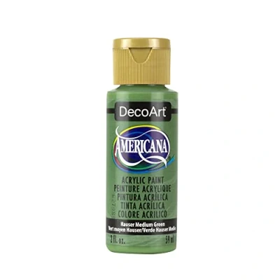 Imagen de DecoArt Americana Multiusos de Pintura acrílica, 59 ml, Hauser Medium Verde