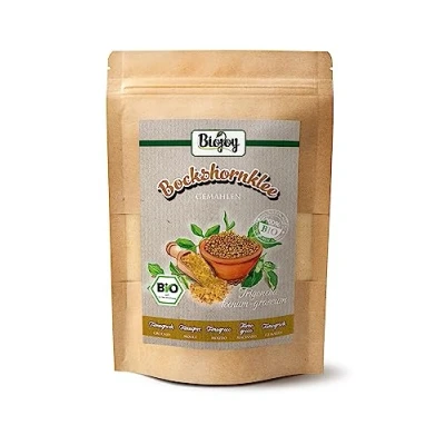 Imagen de Biojoy Fenogreco en polvo BIO (250 g), Semillas de molidas, especia sin aditivos