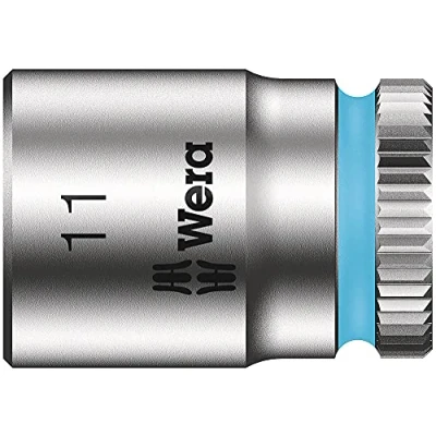 Imagen de WERA 05003510001 8790 HMA Zyklop Nuss 11,0 Llave de vaso con arrastre 1/4&quot;