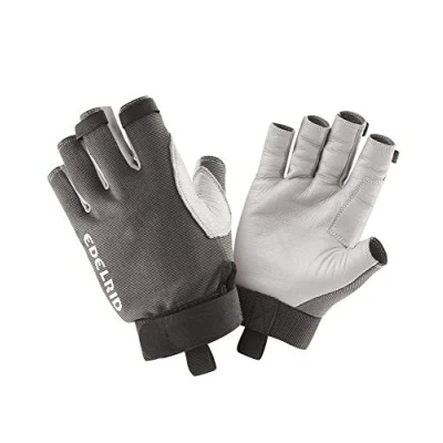 Imagen de EDELRID Work Glove Open II Guantes de Trabajo, Color Titanio, Talla XXL