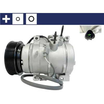 Imagen de MAHLE ORIGINAL ACP 981 000S Compresor de Aire Acondicionado 10S17C 12 PAG 46 R 134 a con junta anular MITSUBISHI: PAJERO 3
